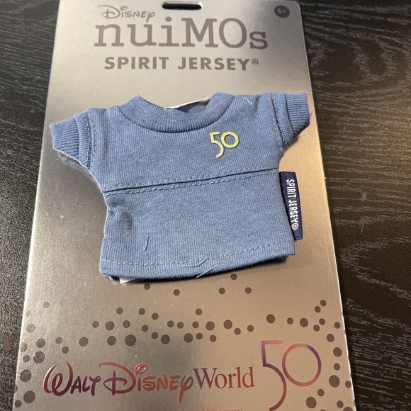 Disney Parks nuiMOs Outfit WDW 50th Gold EARidescent Spirit Jersey New Tags Ship - Picture 5 of 6